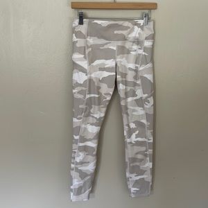 EUC Athleta Camo Workout Legging. Small